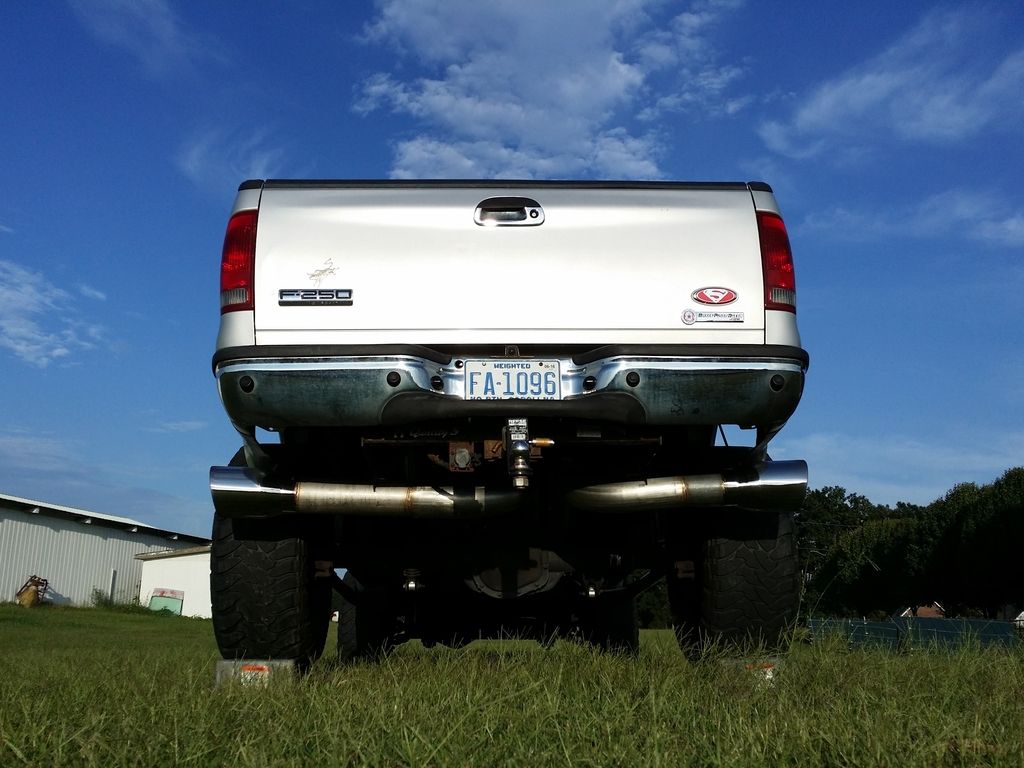 5 inch straight pipe exhaust 6.0 powerstroke